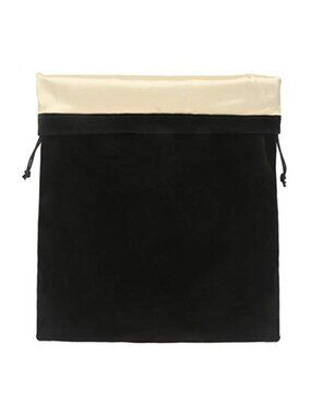 Velvet Drawstring Garment Organizer Bag Hair Dryer Pouch Travel Storage